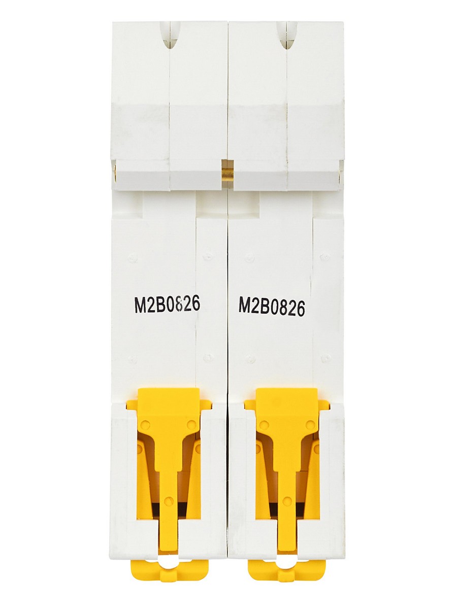 2 полюсные (двухполюсные) Автоматический выключатель IEK ARMAT M06N 2P B 8А AR-M06N-2-B008 