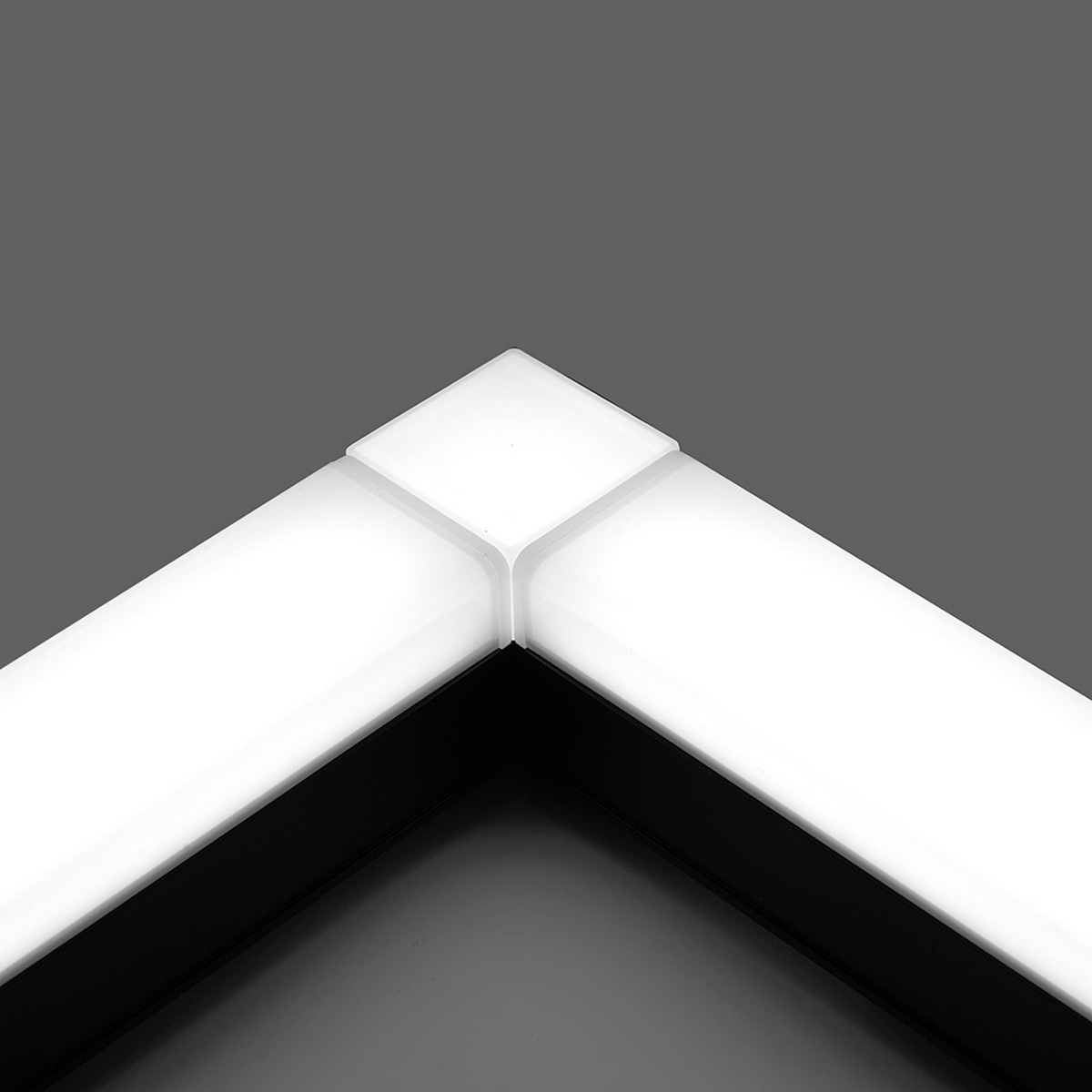 Линейные светодиодные светильники Светильник светодиодный линейный Feron AL4020 IP20 12W 6500К черный MattLine 51467 