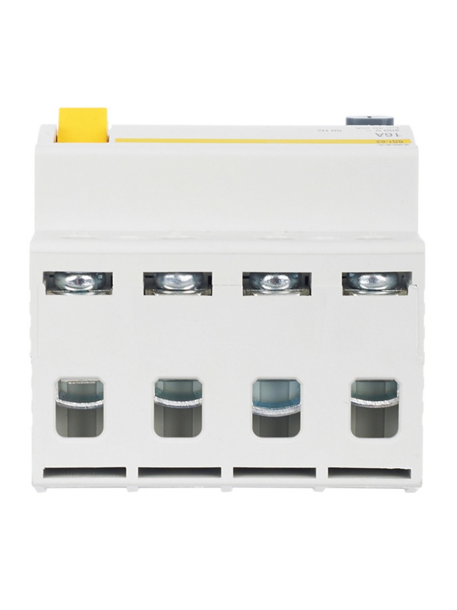 IEK Выключатель дифференциальный IEK KARAT ВД1-63 (УЗО) 4Р 16А 30мА MDV10-4-016-030 