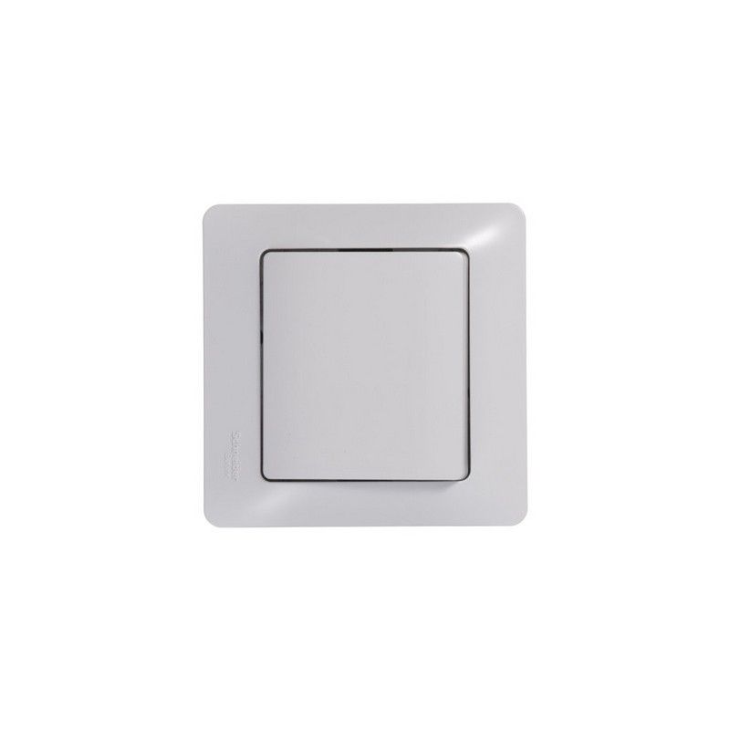 Glossa Белый Кнопка Systeme Electric Glossa Белый нажимная, сх.1 GSL000115