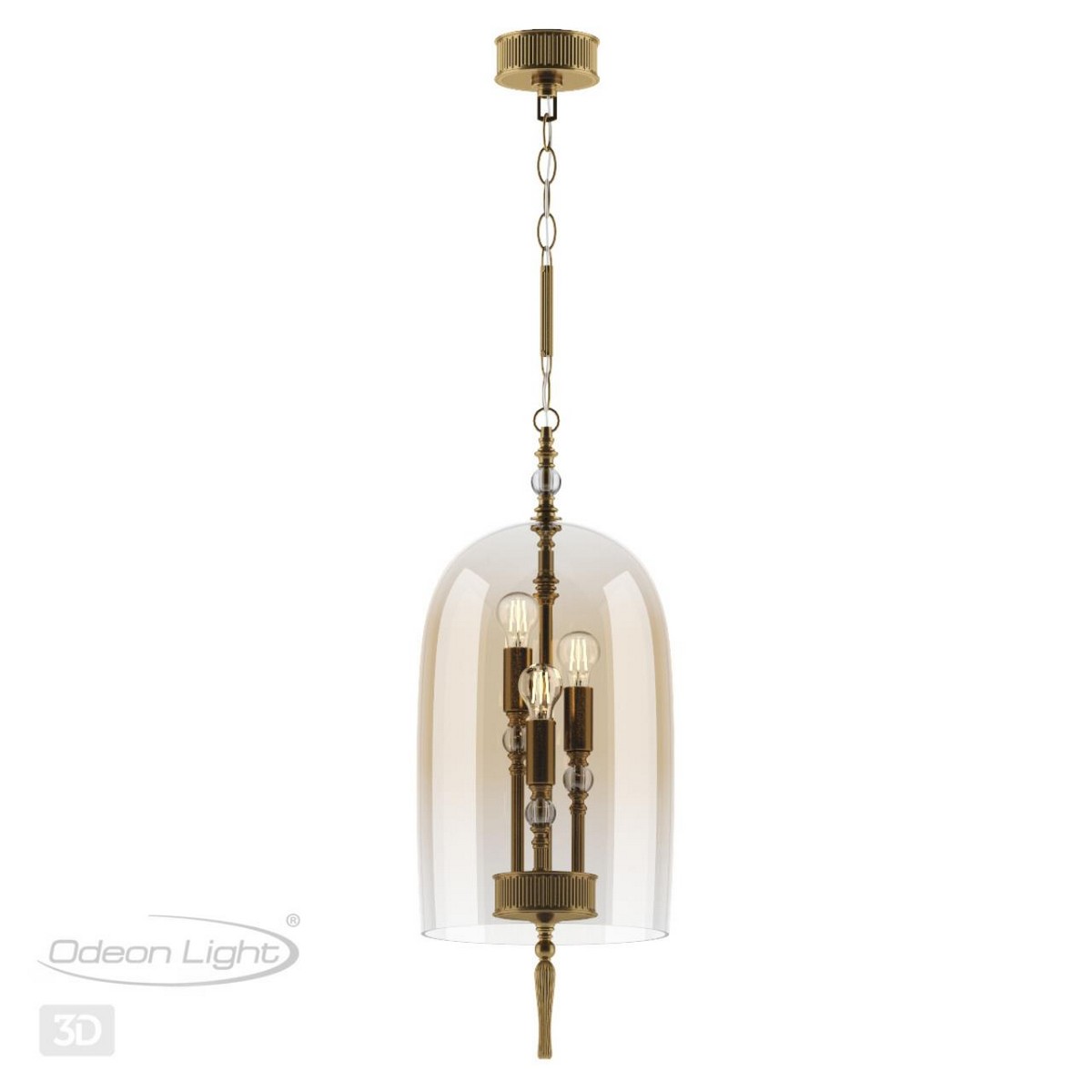 Подвесные светодиодные светильники Подвес ODEON LIGHT 4892/3 BELL 