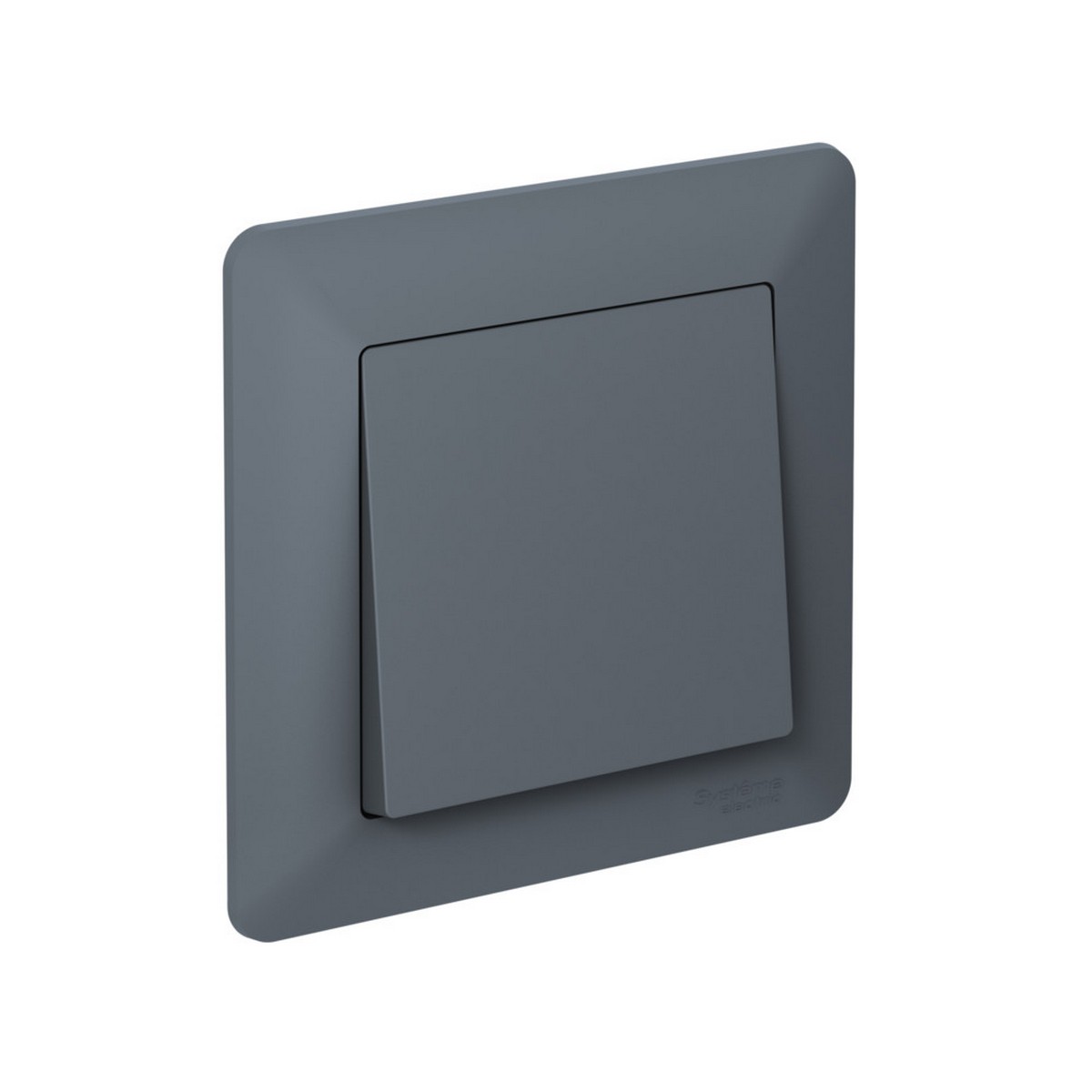 AtlasDesign Грифель Рамка Systeme Electric AtlasDesign Air Грифель/дымчатый черный 1-ая ATN220701