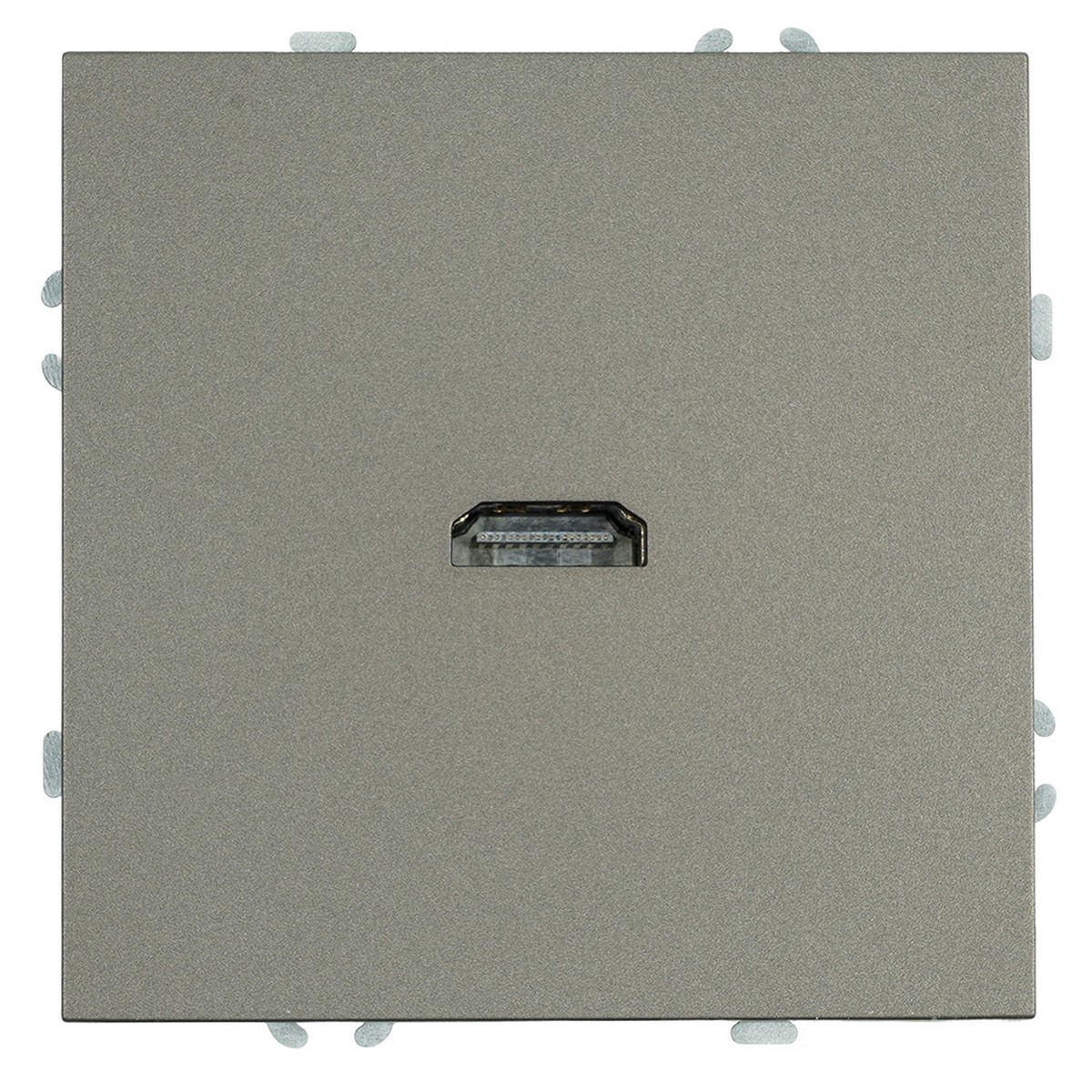 Эмили - Розетки и выключатели Stekker Розетка HDMI 2.0 Type A STEKKER Эмили RST00-5118-09 антрацит soft touch 50168