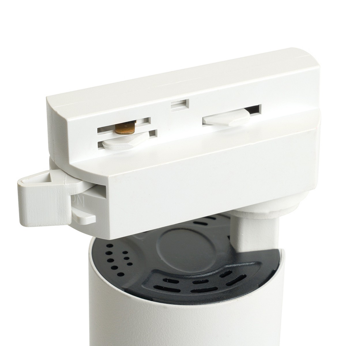 Трековые светодиодные светильники Светодиодный светильник Feron AL106 трековый однофазный 12W 2700K 80 гр. белый 51009 