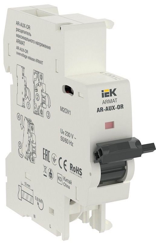 Контакторы Расцепитель IEK ARMAT макс. напр. AR-AUX-OR 220...240В AR-AUX-OR-220-240 