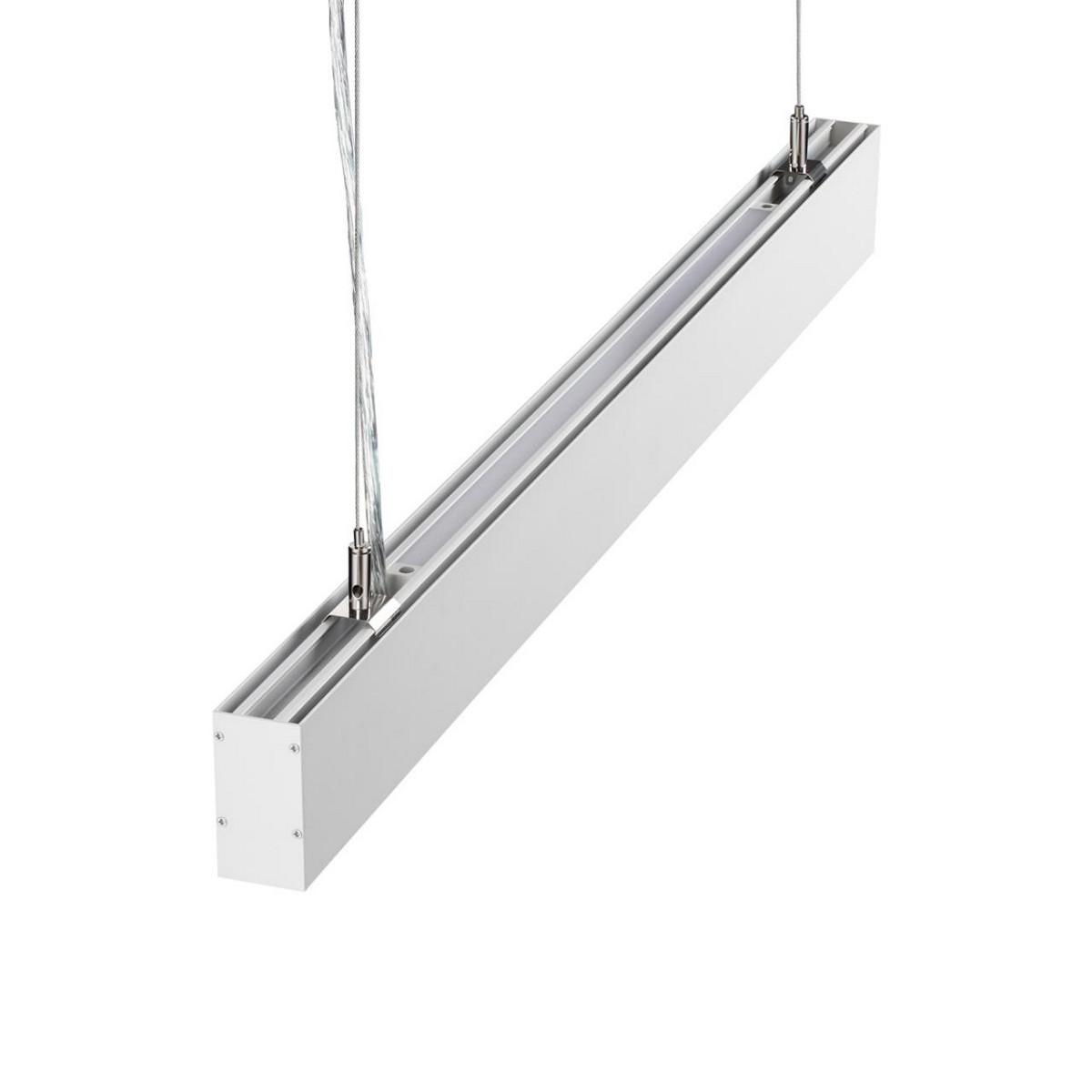 Подвесные светодиодные светильники Светильник подвесной светодиодный (длина подвесов и сетового кабеля 1,2м) NOVOTECH 358879 ITER 