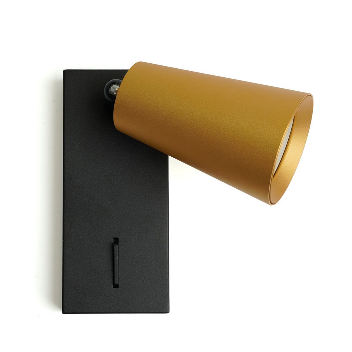 Накладные светодиодные светильники Светильник Feron ML1850 BELL 35W 230V GU10 золото и чёрный 48420 