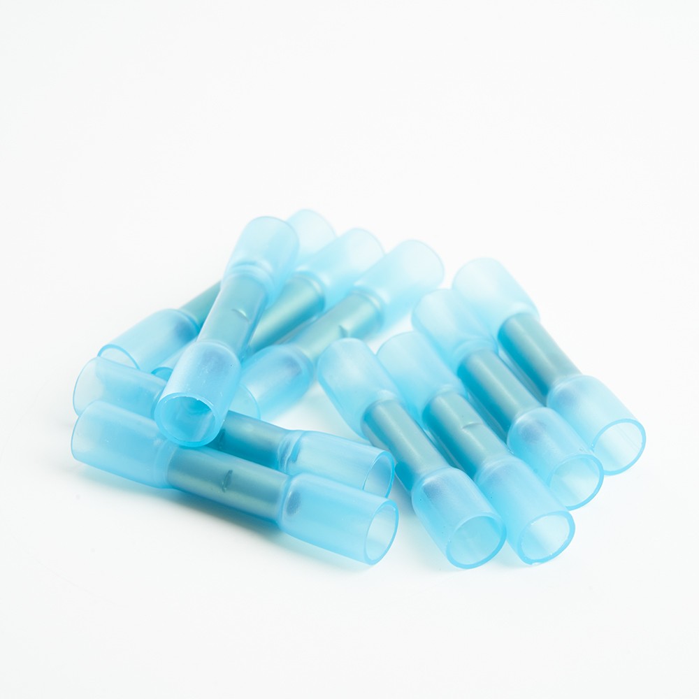 Гильза соединительная изолированная термоусаживаемая STEKKER LD300-1525 сечение 15-25мм2 27A голубой (DIY упак 10шт) 32806