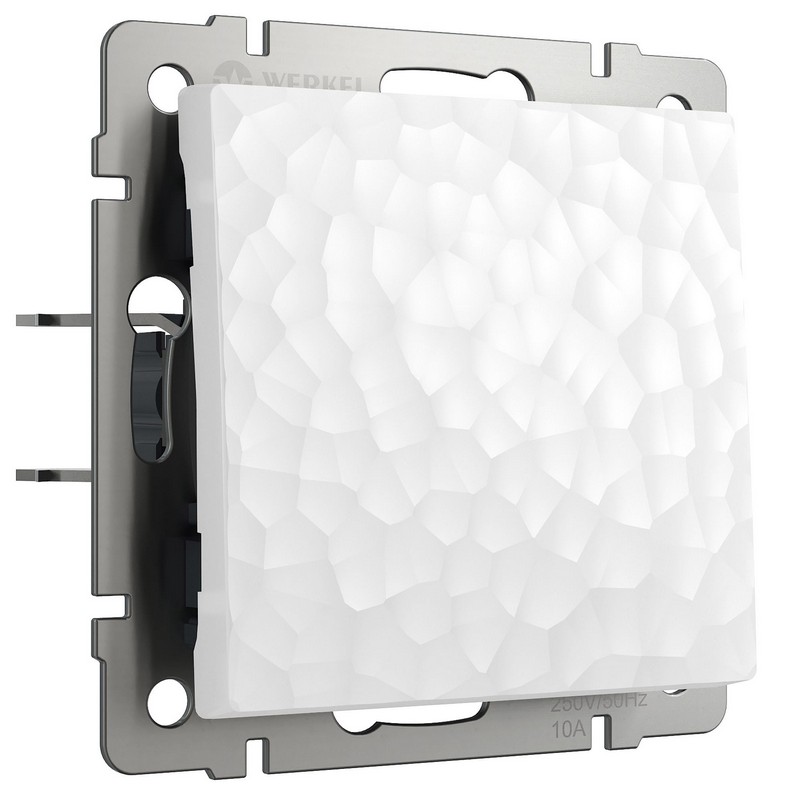 Werkel Белый Hammer механизмы Выключатель Werkel одноклавишный (hammer белый) W1210001