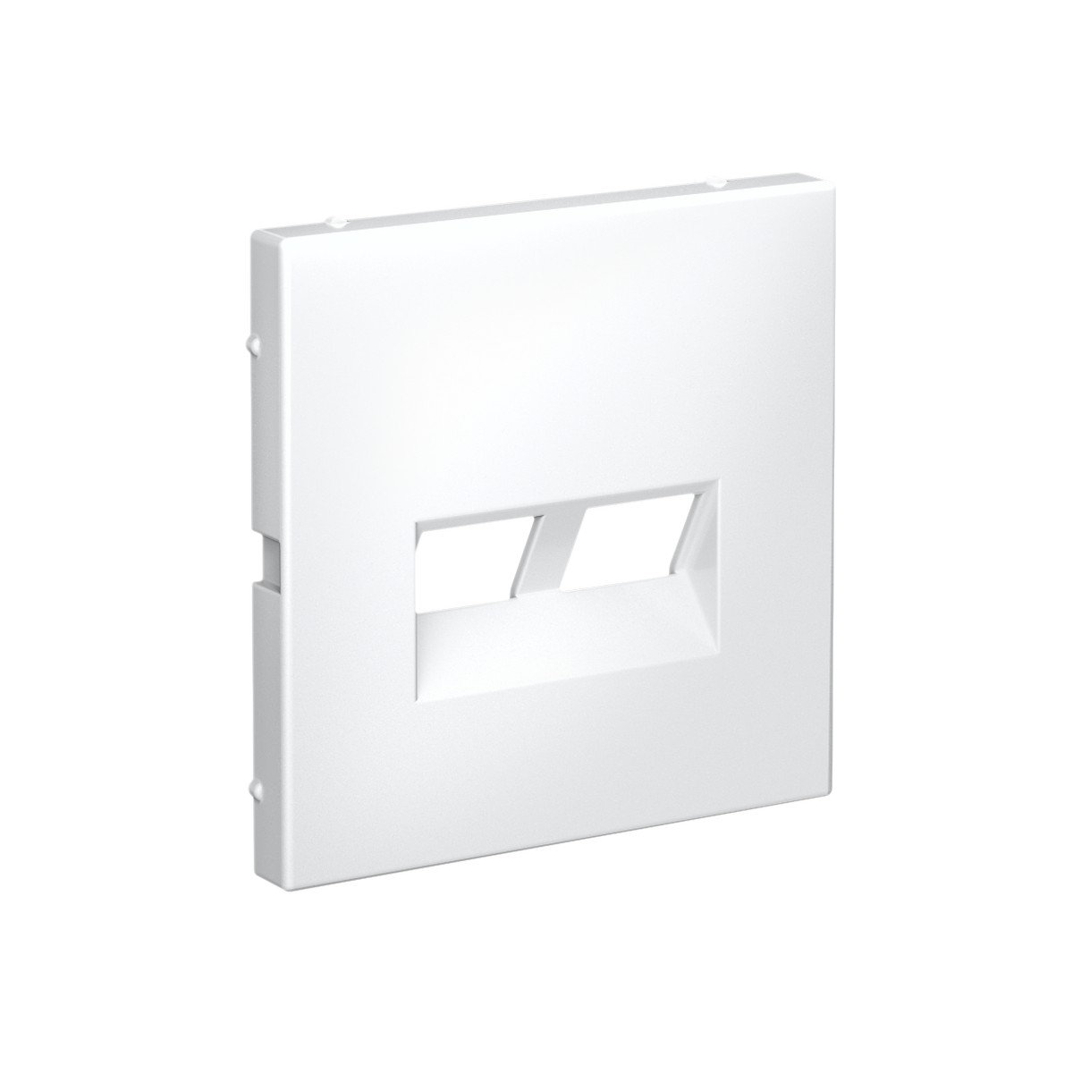 ArtGallery Белый Накладка Systeme Electric ArtGallery Белый двойная Keystone