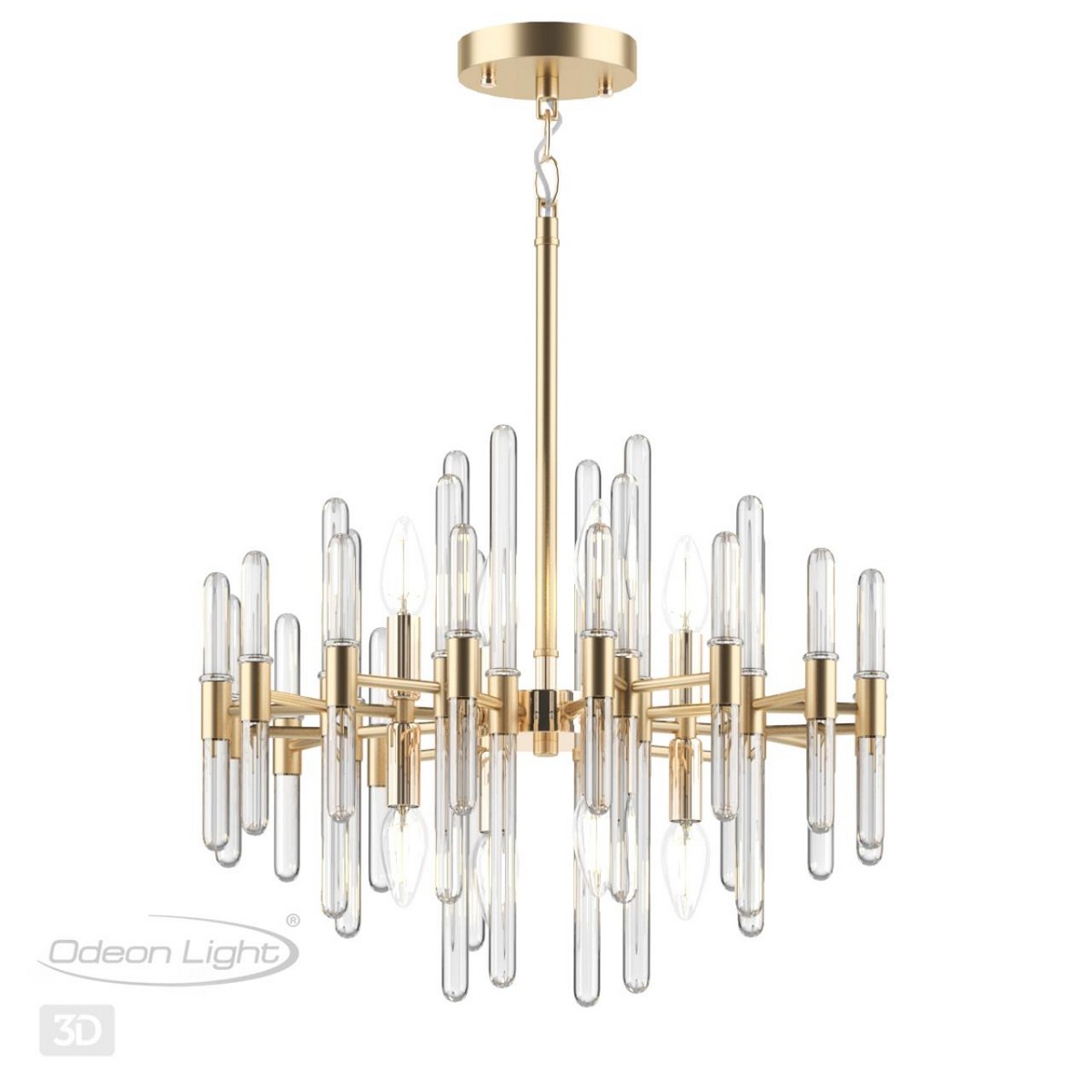 Люстры Люстра ODEON LIGHT 4988/8 STIKA 