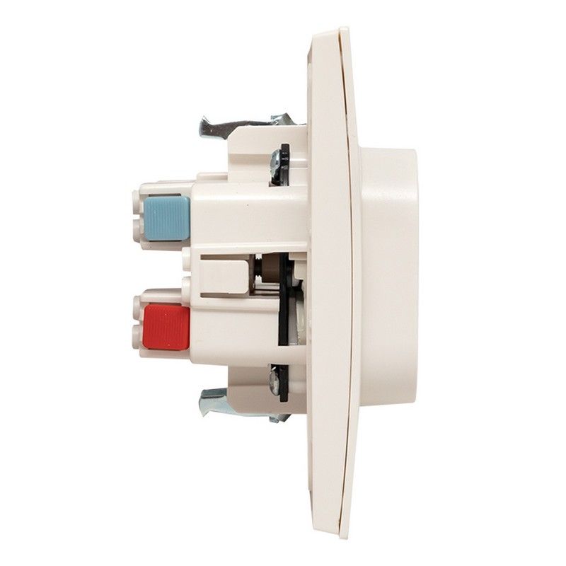 EKF Стокгольм белый Розетка EKF PROxima Стокгольм Белый 2-ая б/з с рамкой 10А со шторками EXR10-102-10