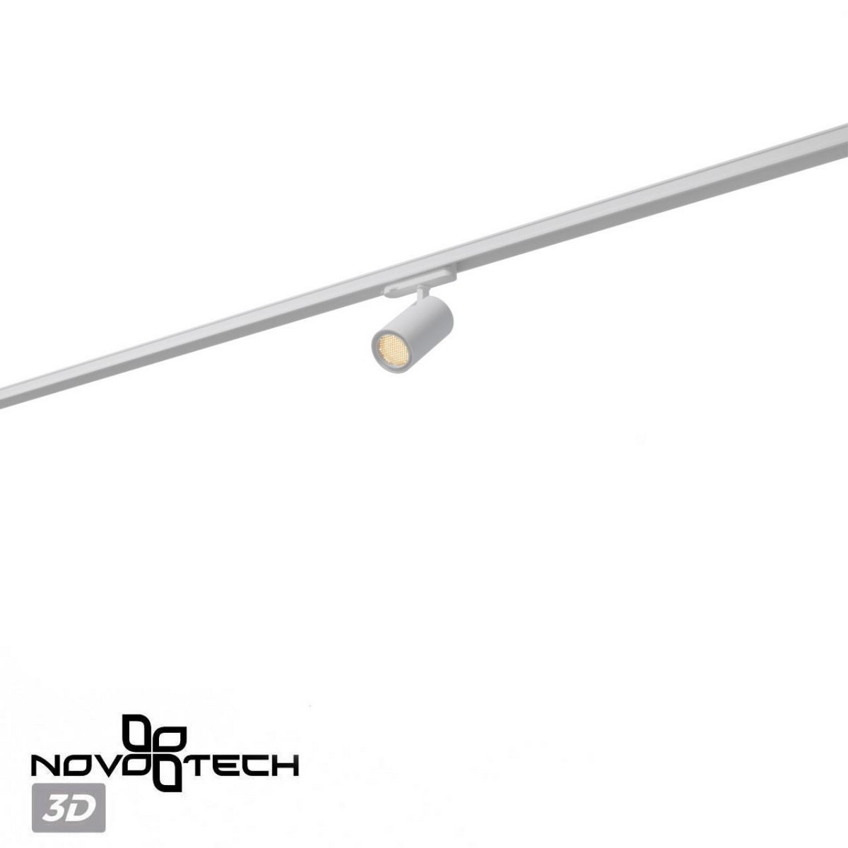 Трековые светодиодные светильники Светильник трехфазный трековый светодиодный NOVOTECH 359575 HELIX 