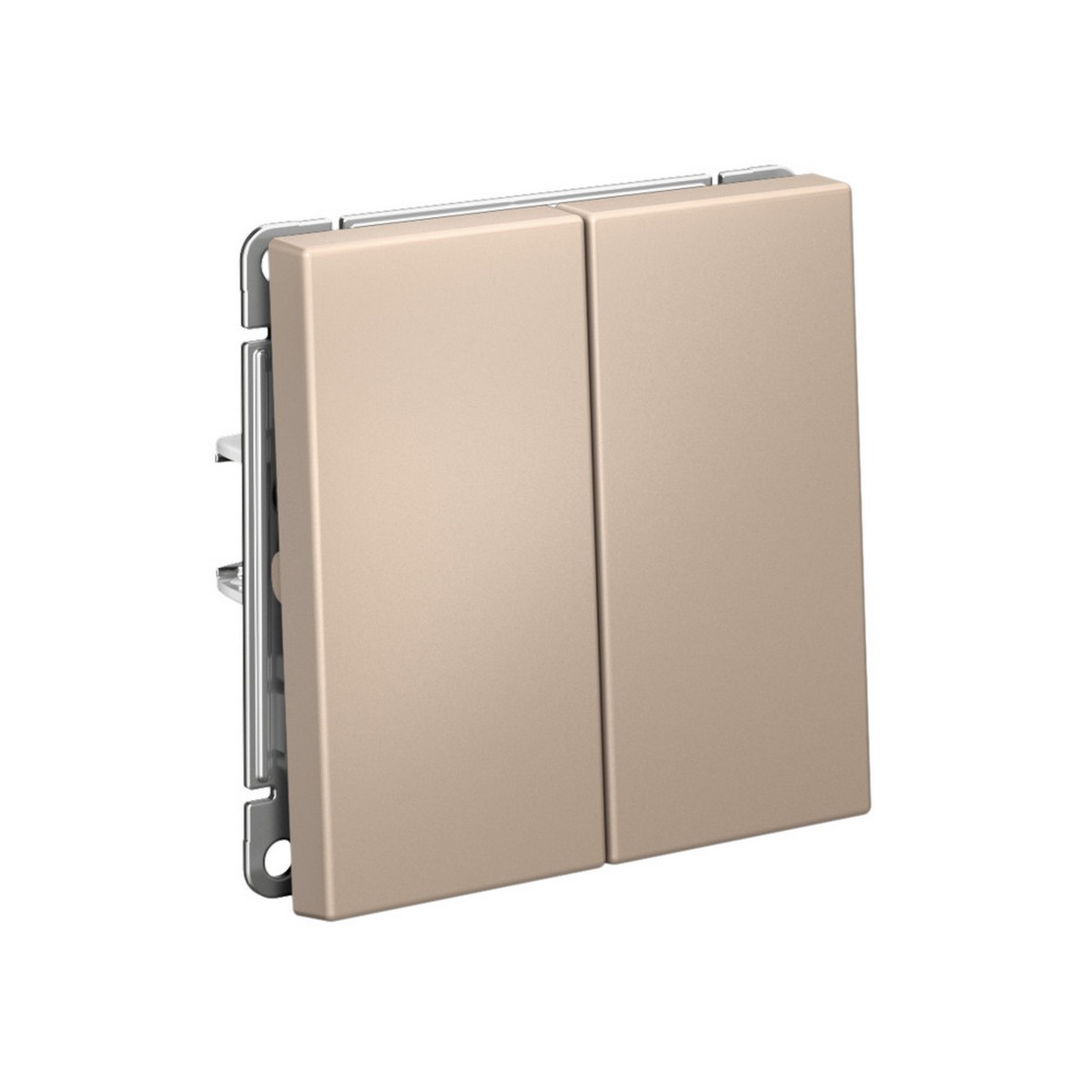 ArtGallery Песочный Переключатель Systeme Electric ArtGallery Песочный 2-клавишный    GAL001265