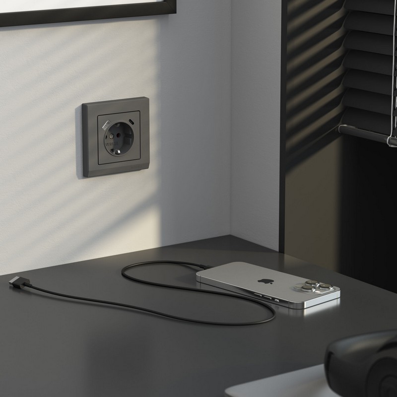 Рамки Werkel Stark Рамка Werkel на 1 пост Stark (графит матовый) W0011864