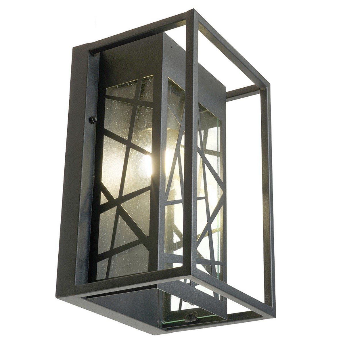 Уличные настенные светильники Светильник садово-парковый Feron PL641 на стену 60W 230V E27 черный 11647 