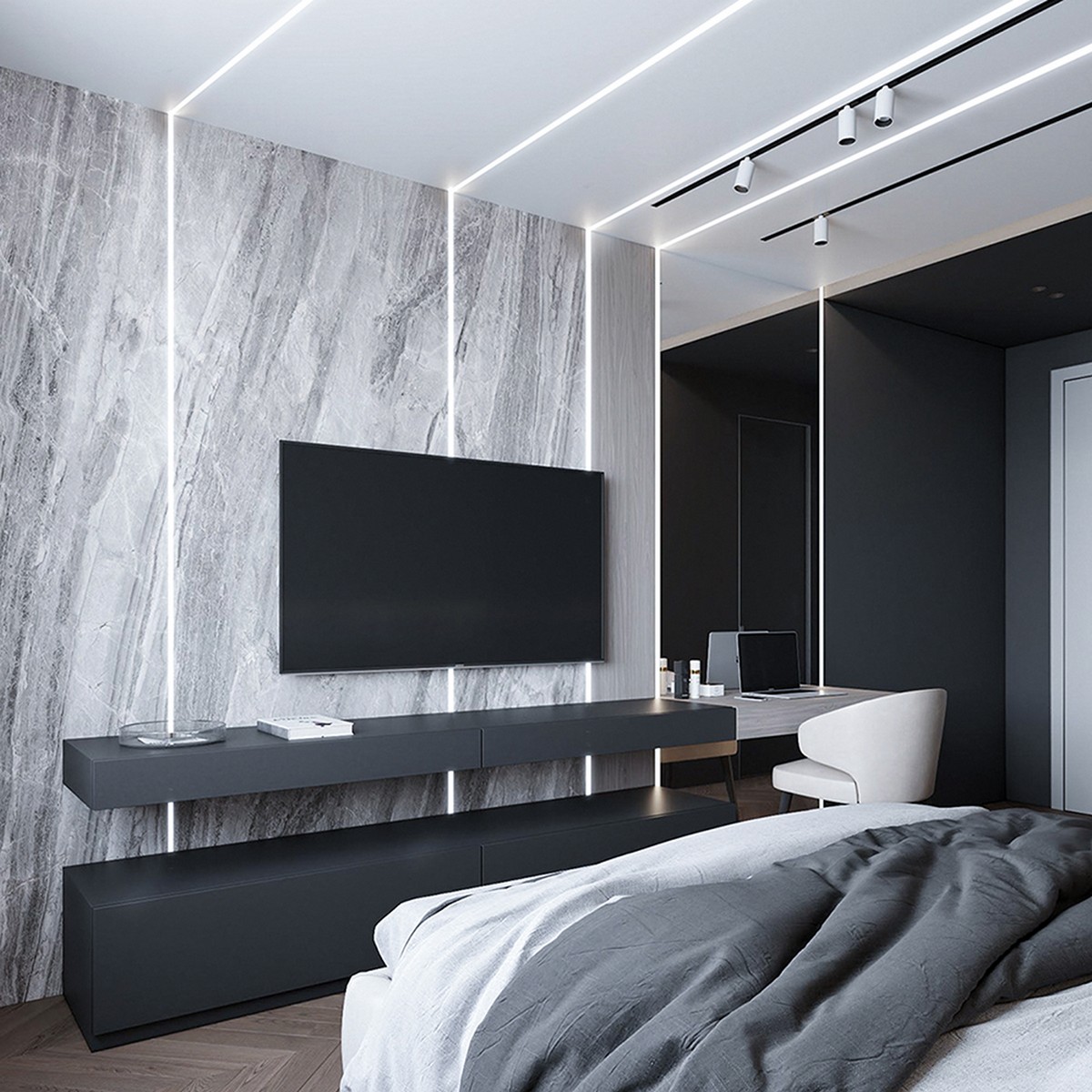 Светодиодная лента белая холодная Лента светодиодная Feron LS530 COB 512SMD(2110)/м 12Вт/м 24V 6500К IP20 5 метров 48968 