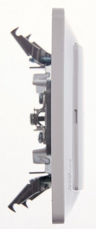 Glossa Белый Розетка Systeme Electric Glossa Белый TV проходная 4DB GSL000192