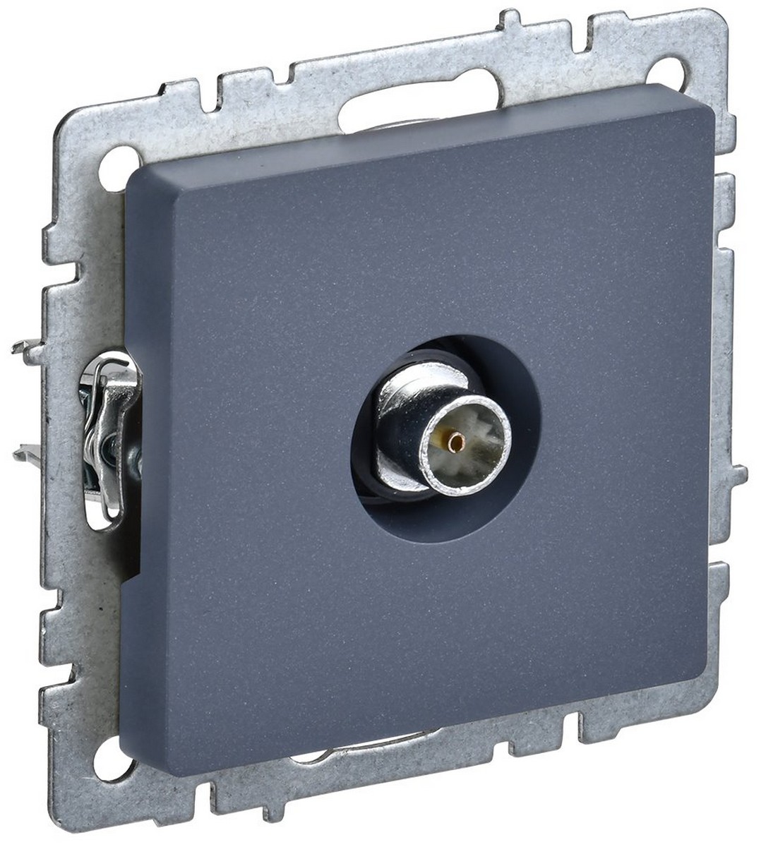 IEK Brite Маренго Розетка IEK BRITE TV оконечная РТВ11-0-БрМ маренго BR-A10-O-K35