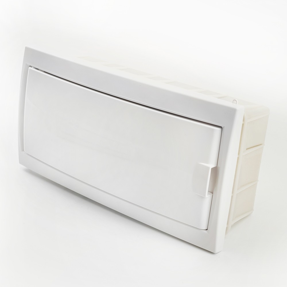 Пластиковые боксы и щиты Stekker Бокс встраиваемый STEKKER EBX50-2/12-20 12 модулей белый пластик серия Standart 49637