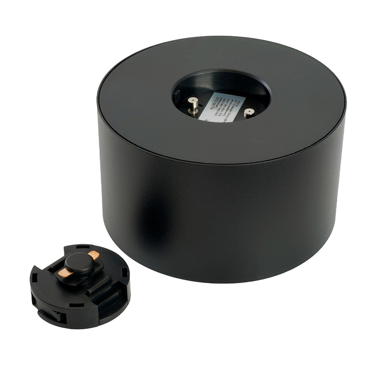 Трековые светодиодные светильники Светильник Feron AL136 трековый GX70 черный 51127 