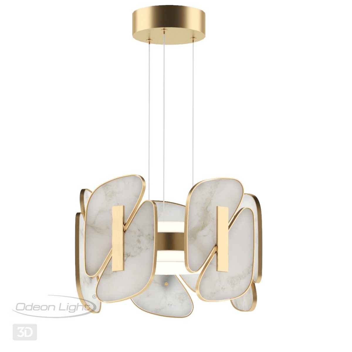 Подвесные светодиодные светильники Подвесной светильник ODEON LIGHT 6638/45L CHIARA 