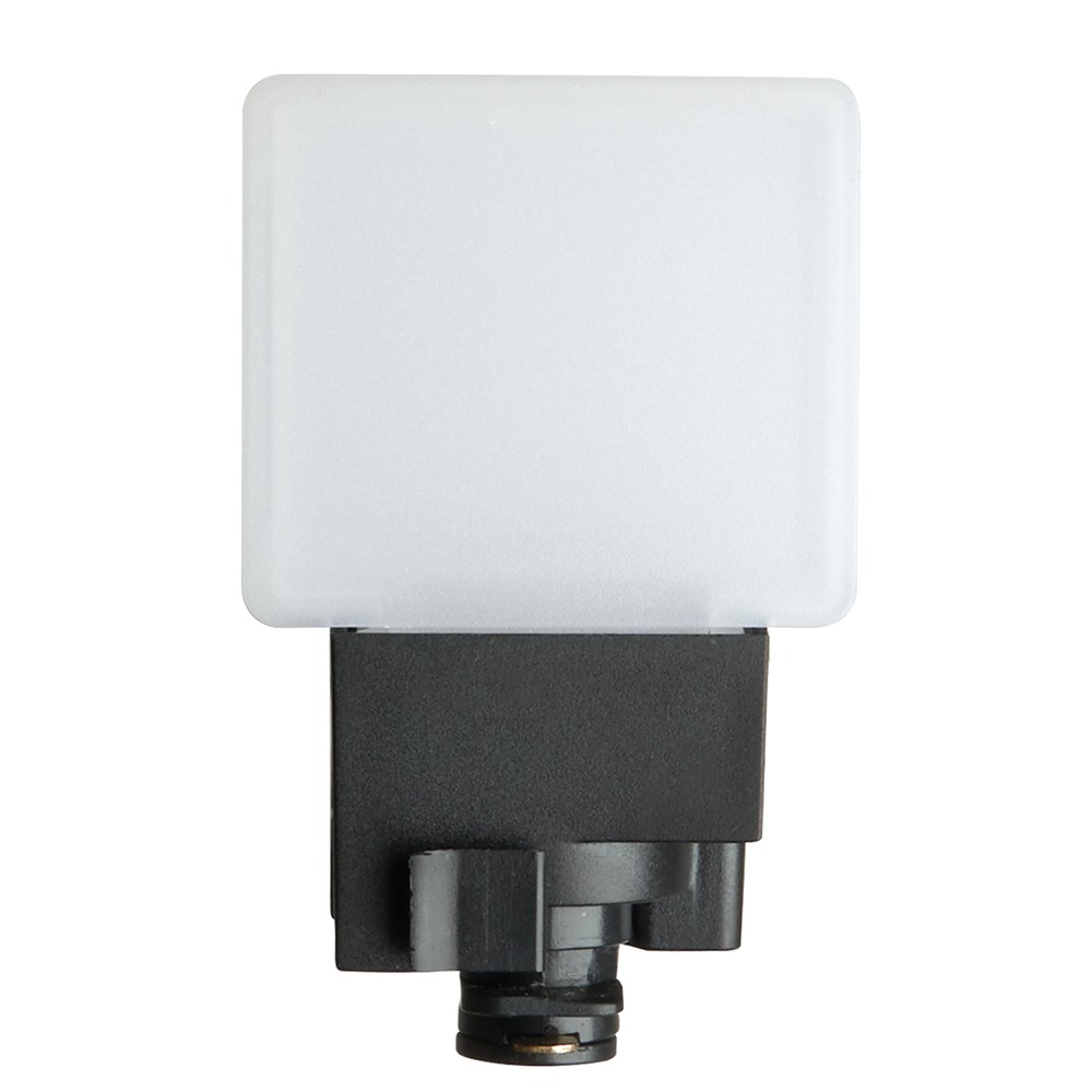 Трековые светодиодные светильники Светодиодный светильник Feron AL120 трековый однофазный на шинопровод 60W 6500K 160 градусов черный 48573 