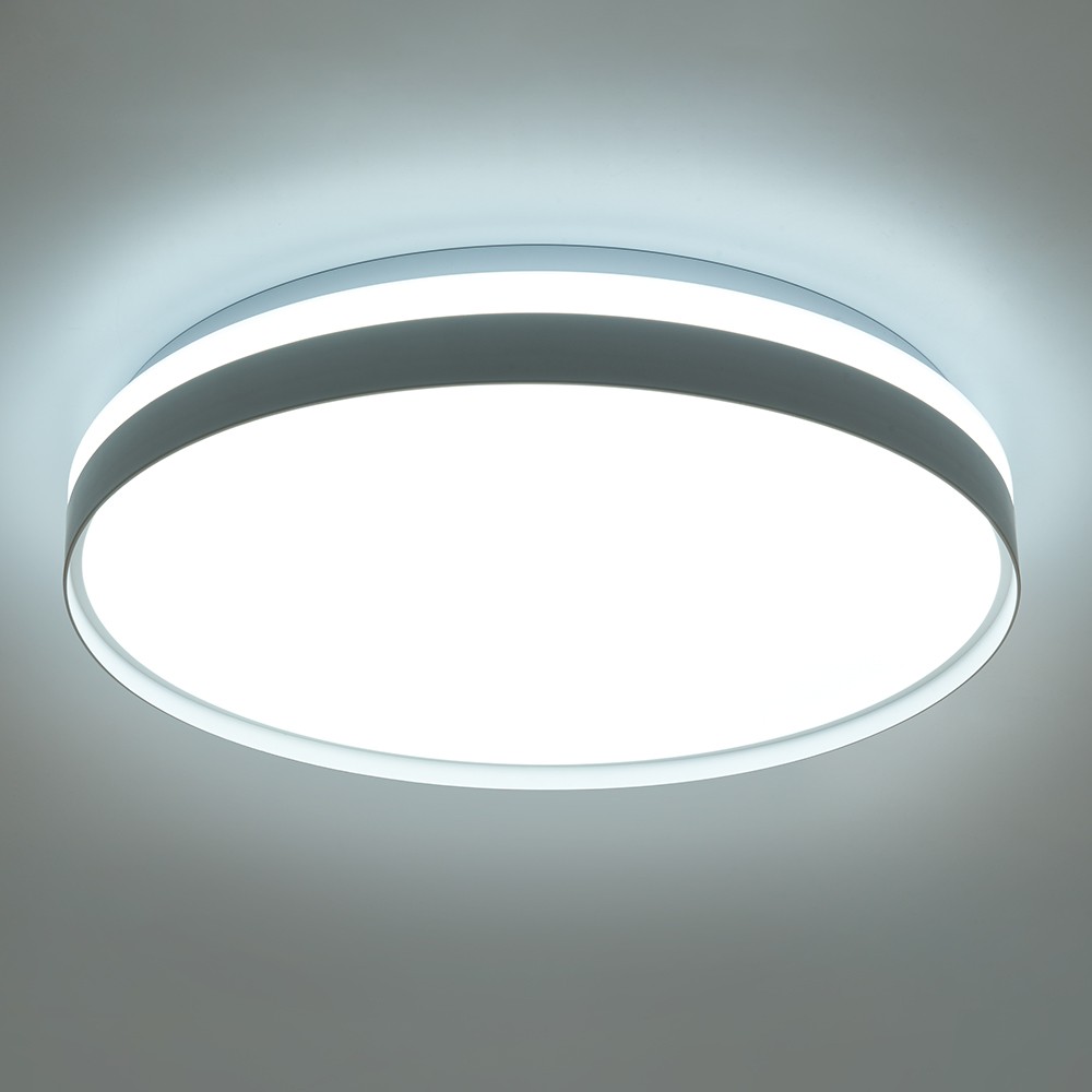 Управляемые светодиодные светильники и люстры Светодиодный управляемый светильник Feron AL6230 “Simple matte” тарелка 80W 3000К-6500K белый 48072 