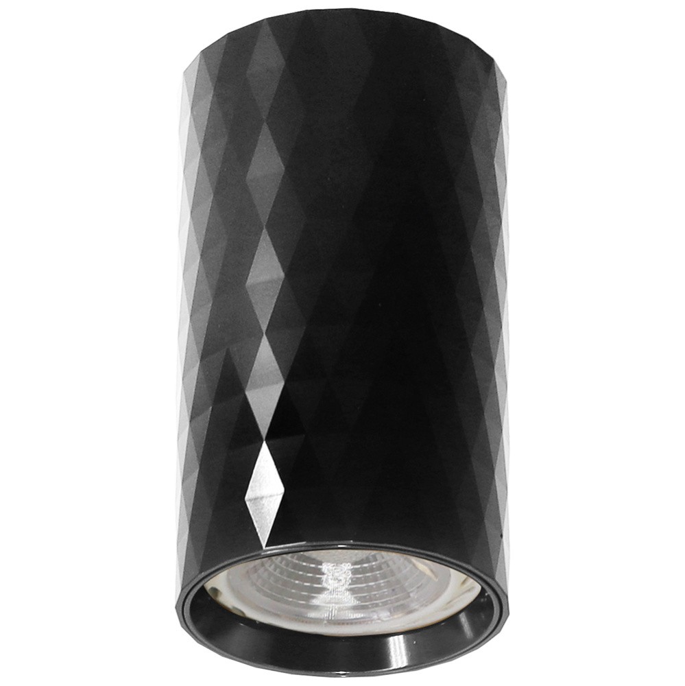 Светильники споты светодиодные Светильник потолочный Feron ML188 Barrel PRISM MR16 GU10 35W 230V черный 48674 
