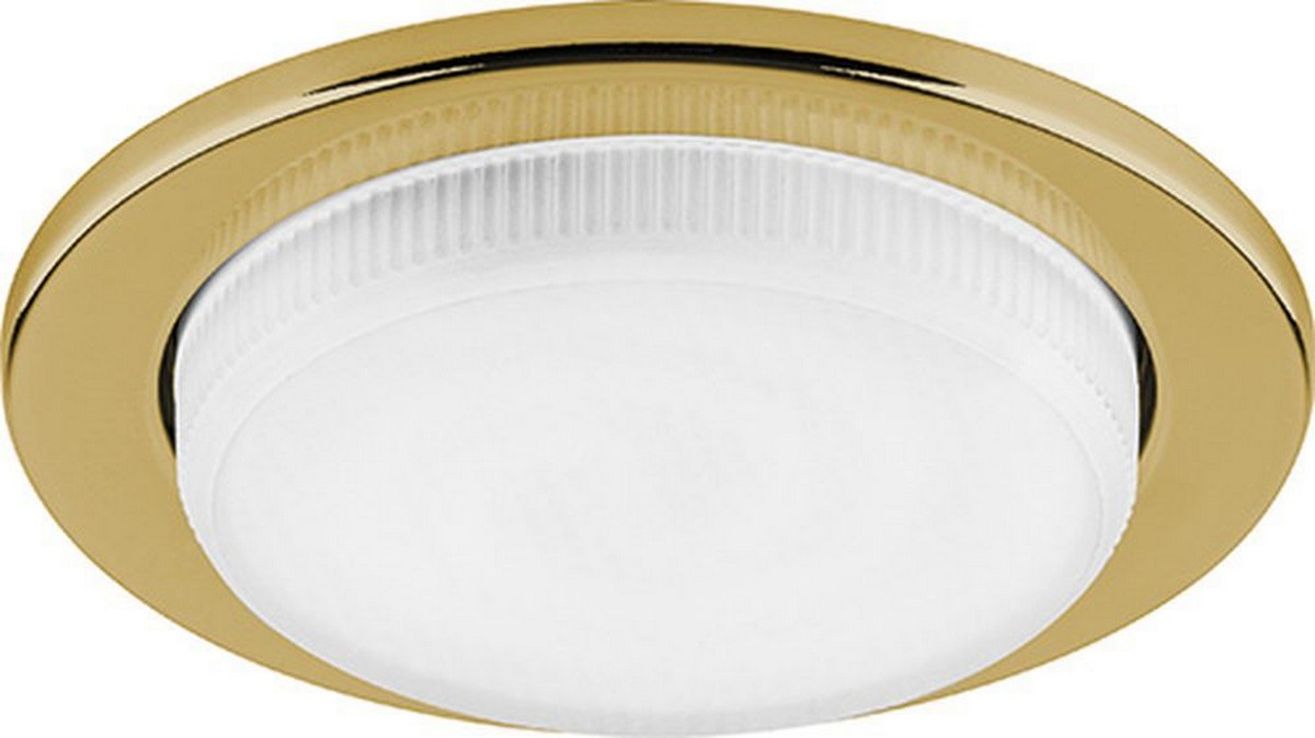 Встраиваемые светодиодные светильники Светильник встраиваемый Feron DL53 потолочный GX53 золотистый 28453 