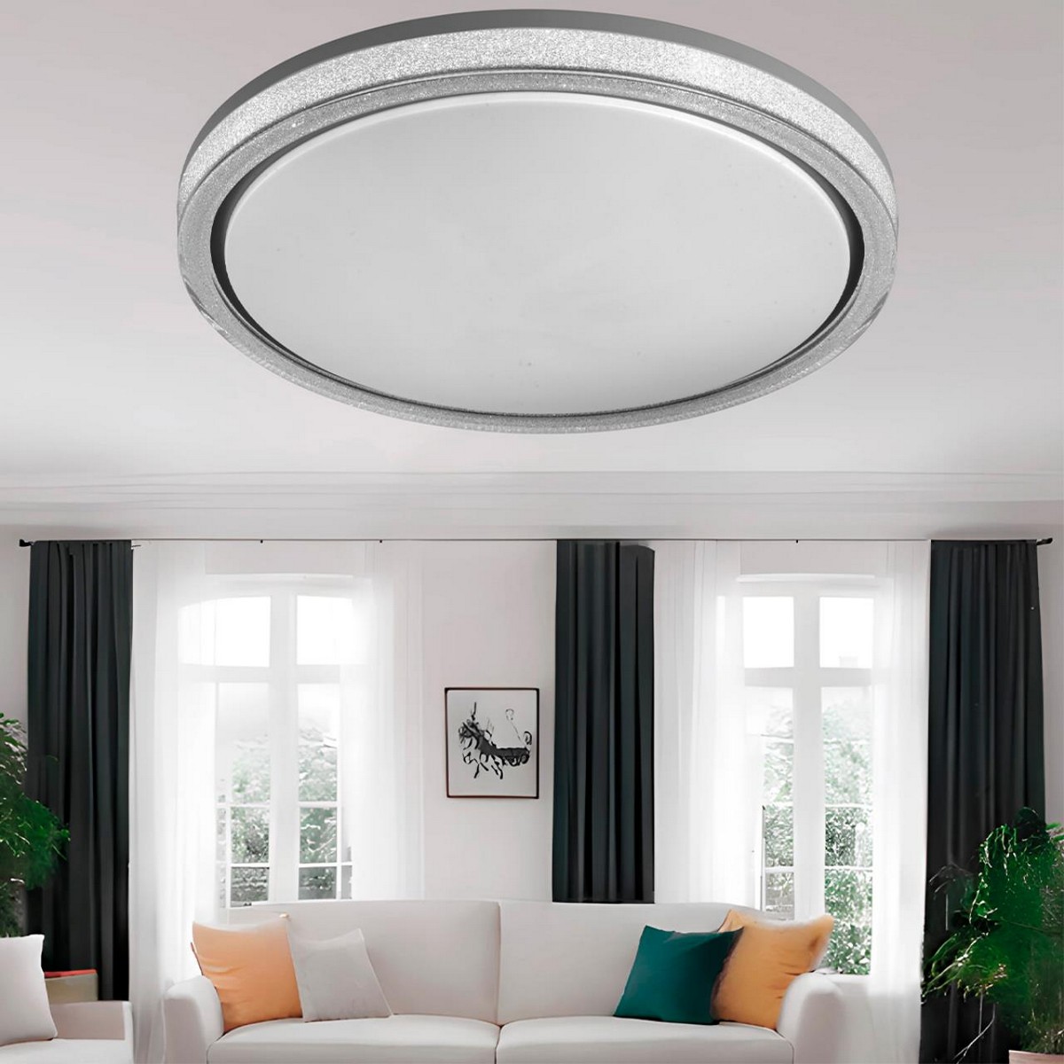 Накладные светодиодные светильники Настенно-потолочный светильник СОНЕКС 7781/ELN KRISTY 