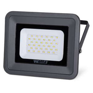 Прожекторы светодиодные Прожектор светодиодный Wolta WFL-30W/06 30W Серый 5500K 
