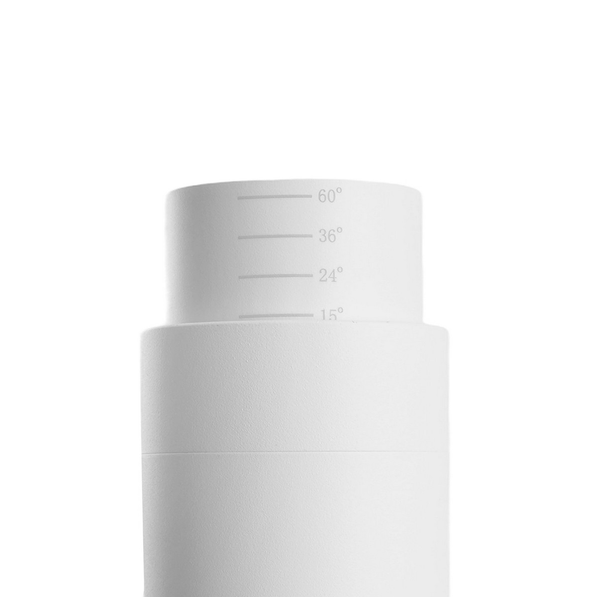 Трековые светодиодные светильники Светодиодный светильник Feron AL137 трековый 12W 4000K белый изменяемый угол освещения 15-60 град 51173 