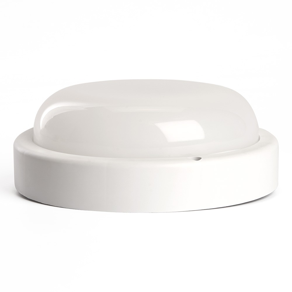 Светодиодные светильники ЖКХ Светильник светодиодный Feron AL3008  с оптико-аккустическим датчиком 12W 4000K 220V IP65 белый 41146 