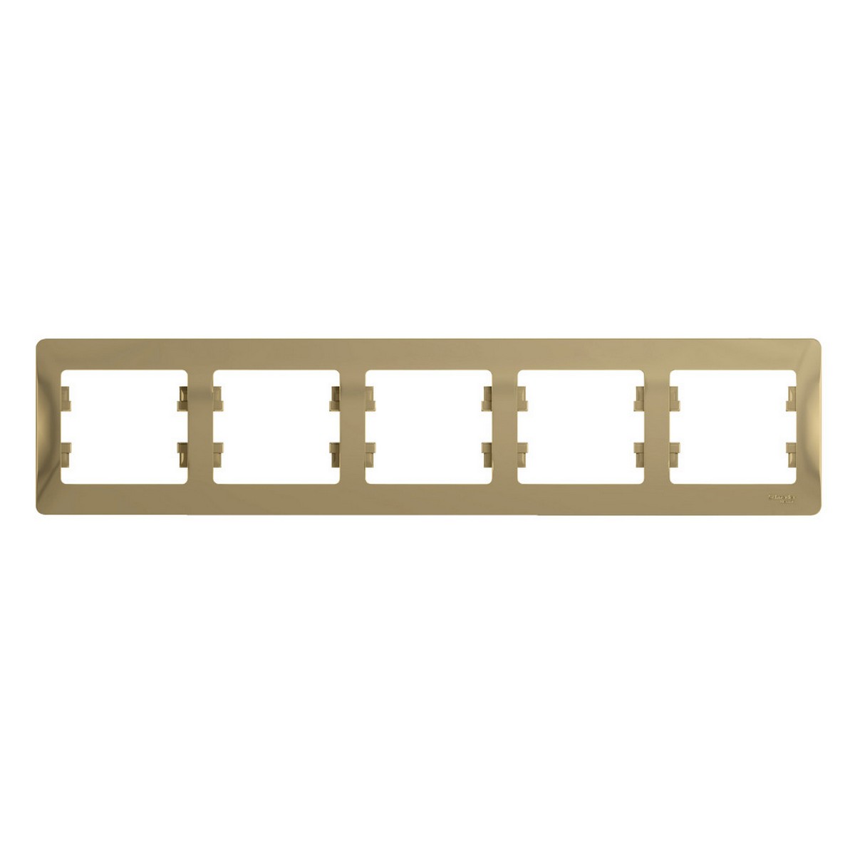 Glossa Титан Рамка Systeme Electric Glossa Титан 5-я, горизонтальная GSL000405