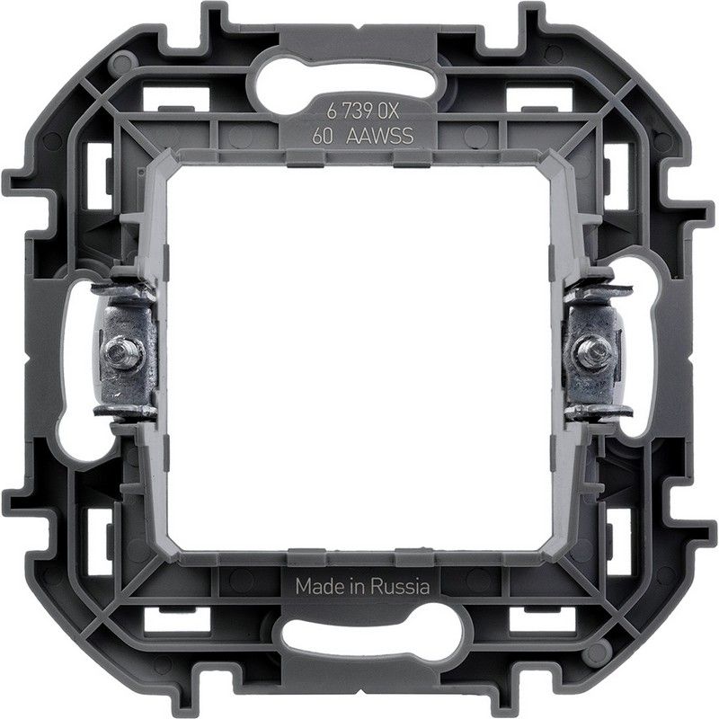 Legrand Inspiria Алюминий Адаптер Legrand INSPIRIA Алюминий для механизма Mosaic 673902