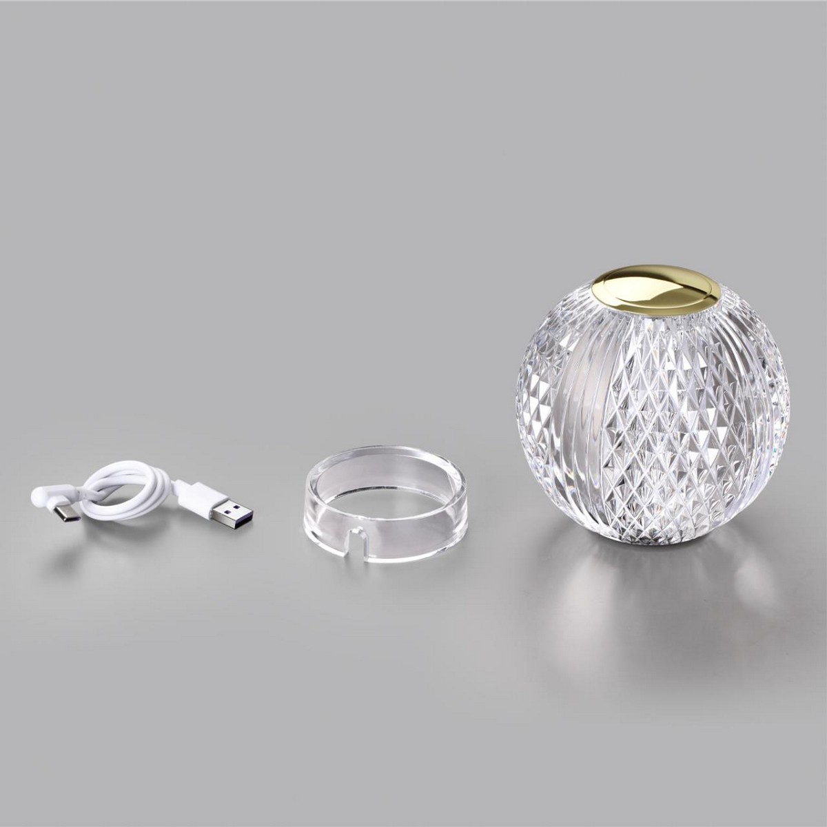 Настольные лампы Настольный светильник ODEON LIGHT 5008/2TL CRYSTAL 