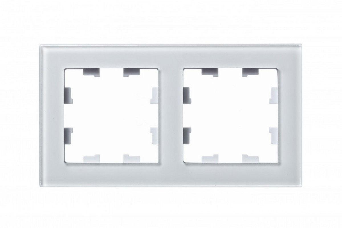 AtlasDesign Рамки Nature Рамка Systeme Electric AtlasDesign Nature Стекло белый 2-ая ATN320102