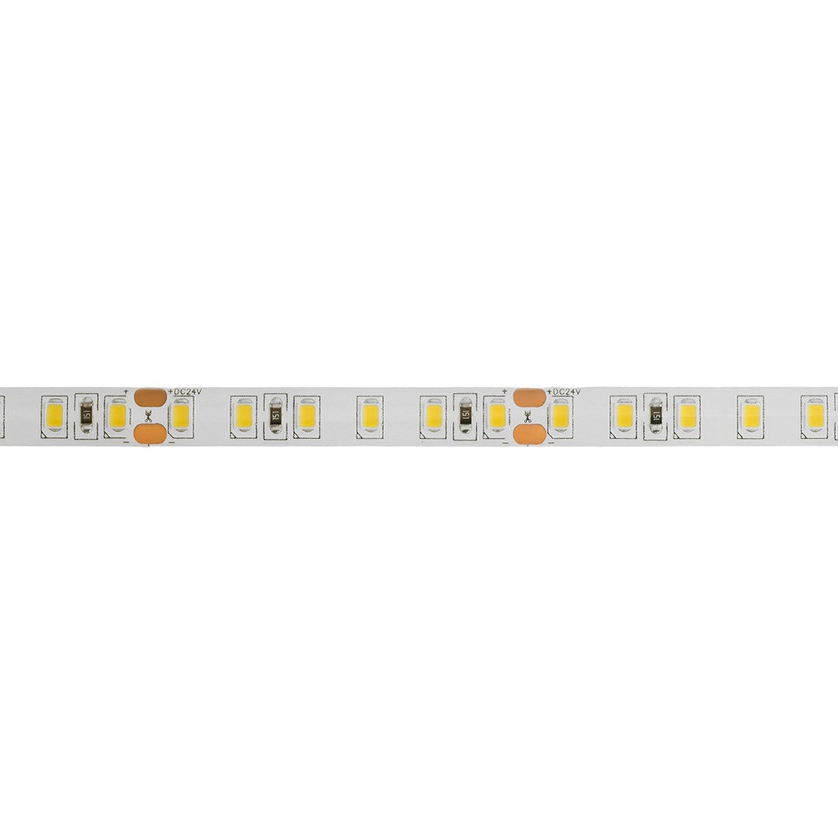 Светодиодная лента белая теплая Светодиодная LED лента Feron LS511 120SMD(2835)/м 11Вт/м 24V 3000К IP65 51634 