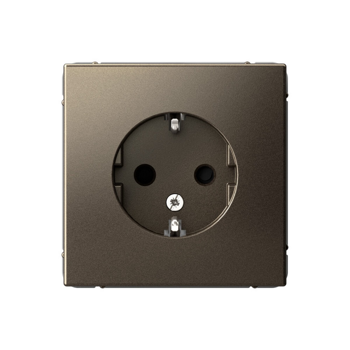 ArtGallery Мокко Розетка Systeme Electric ArtGallery Мокко с заземлением со шторками 16А GAL000645