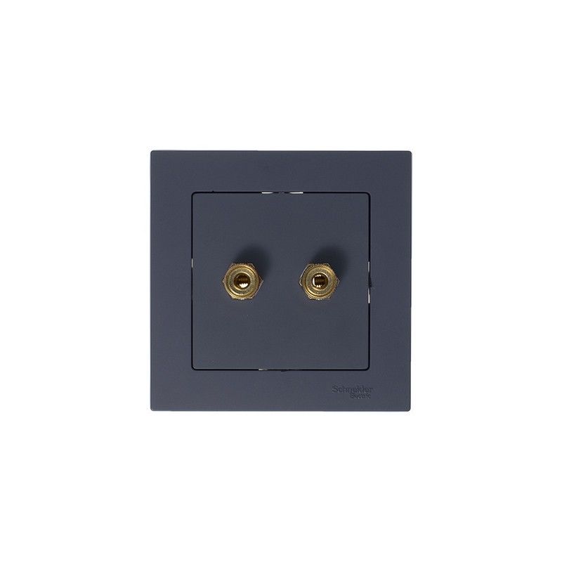 AtlasDesign Грифель Аудиорозетка Systeme Electric AtlasDesign Грифель двухместная ATN000787