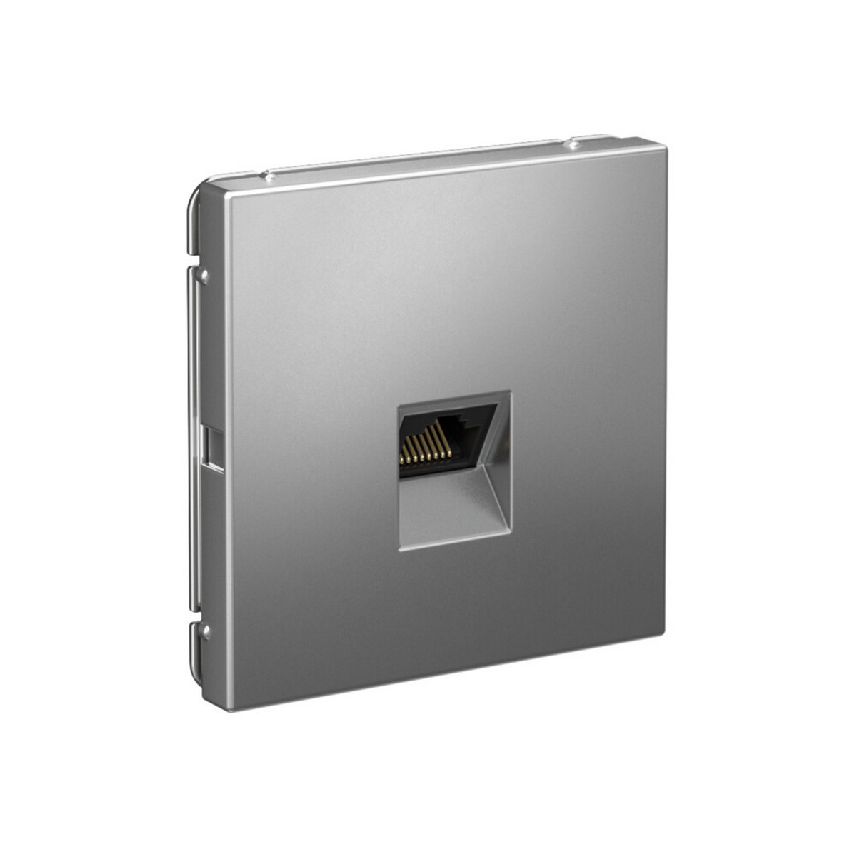 ArtGallery Сталь Розетка компьютерная Systeme Electric ArtGallery Сталь RJ45, кат. 5е,