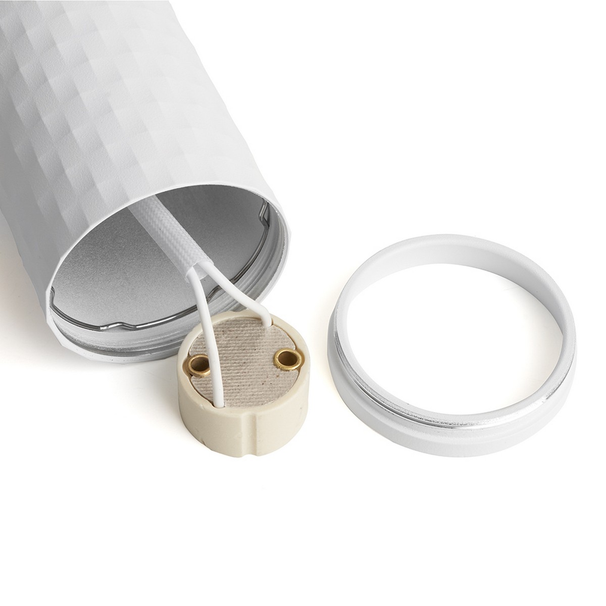 Светильники споты светодиодные Светильник спот Feron ML1871 PIXEL настенно-потолочный GU10 белый 48652 