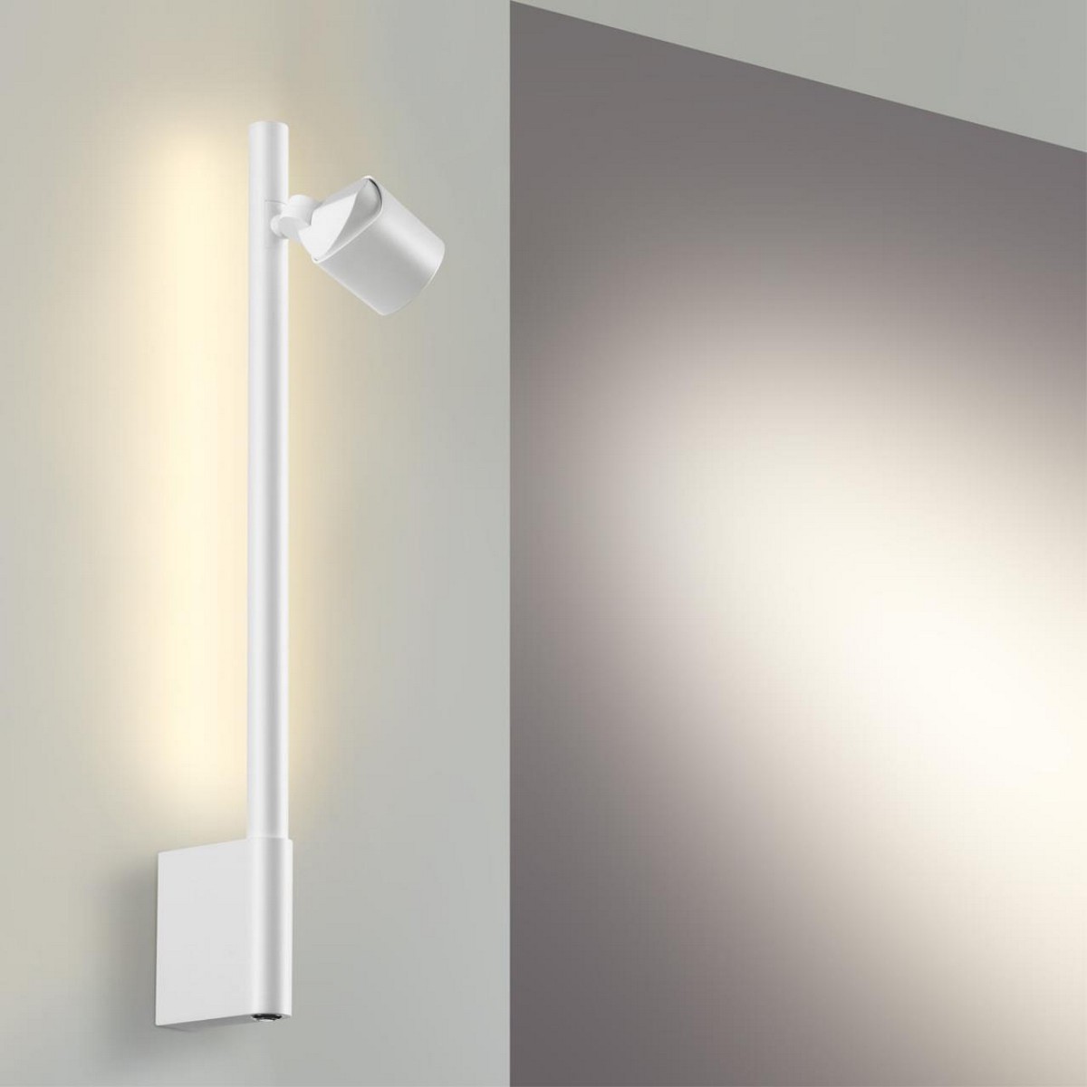 Накладные светодиодные светильники Светильник настенный светодиодный диммируемый со сменой режимов работы NOVOTECH FERMO 359312 