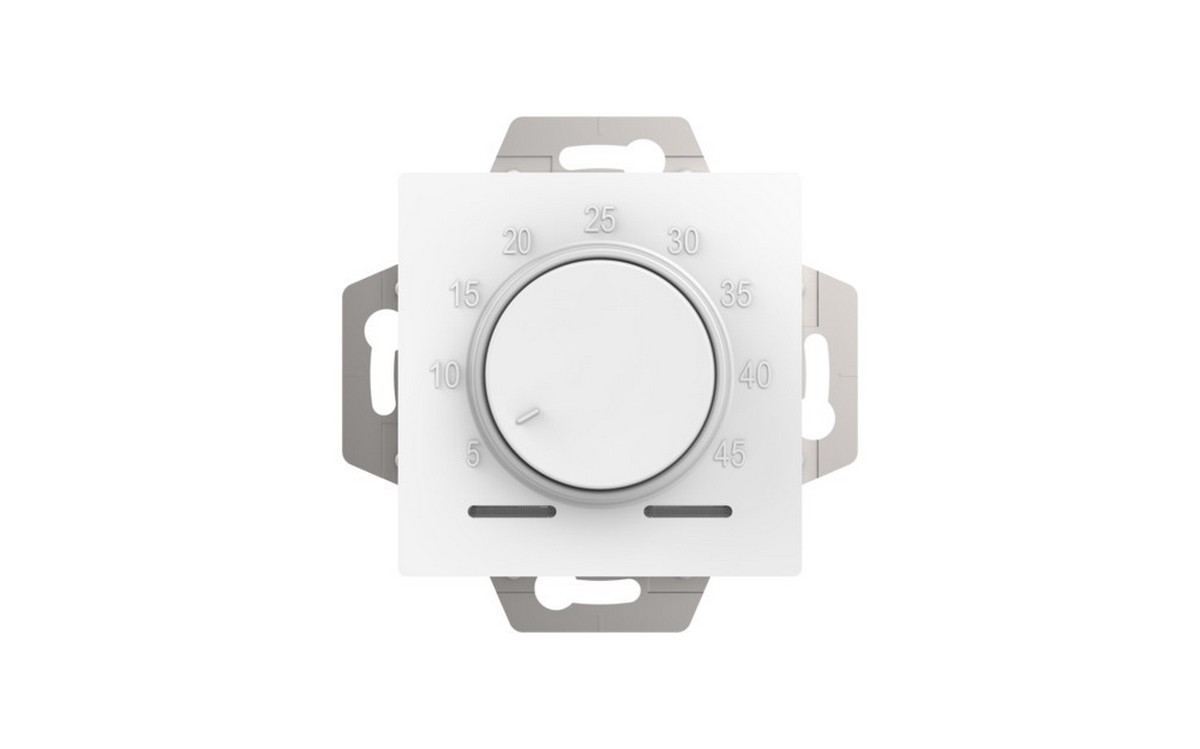 AtlasDesign Лотос Термостат Systeme Electric AtlasDesign Лотос электрон. теплого пола датчиком, 10A, ATN001335