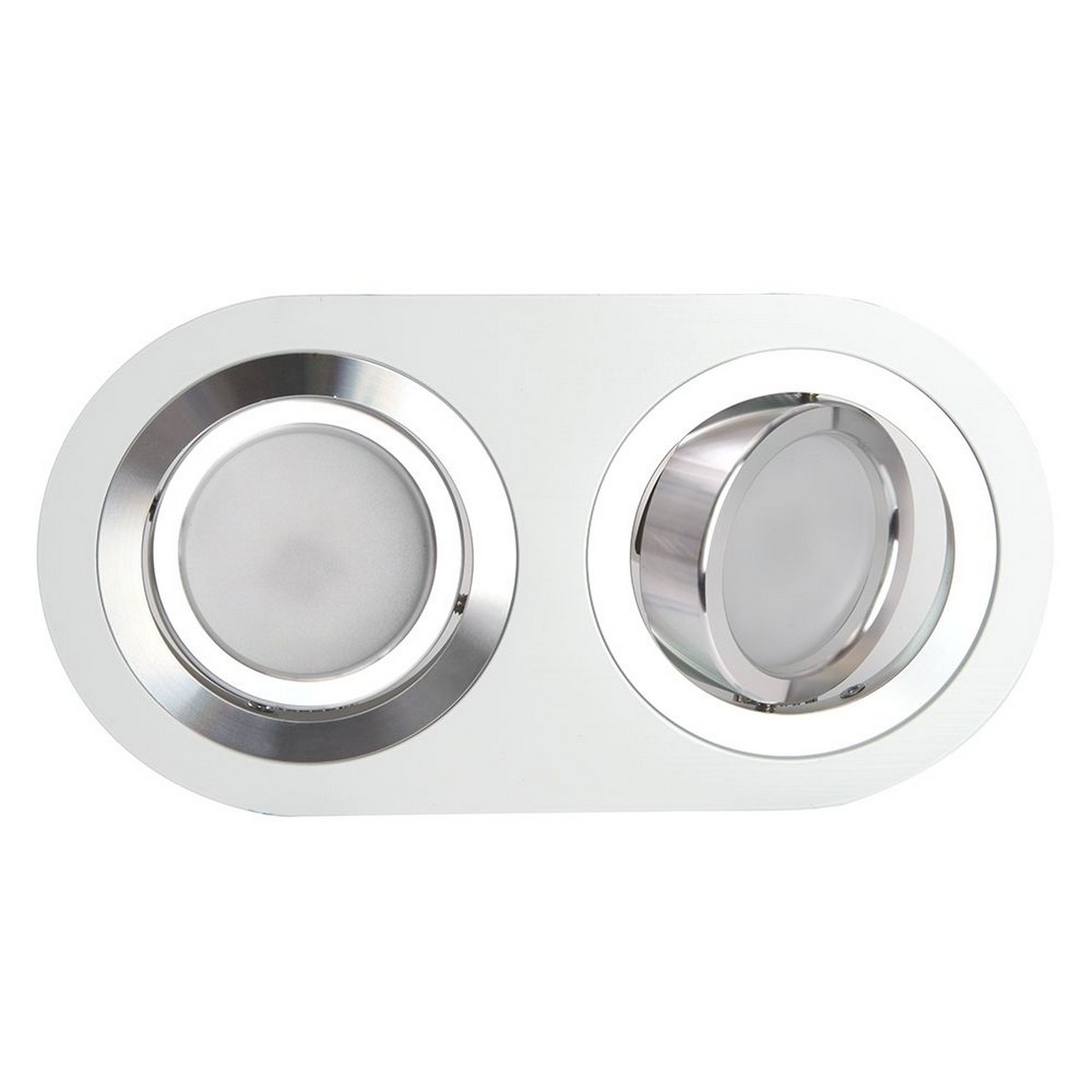 Встраиваемые светодиодные светильники Светильник потолочный встраиваемый Feron DL2812 черный 48461 