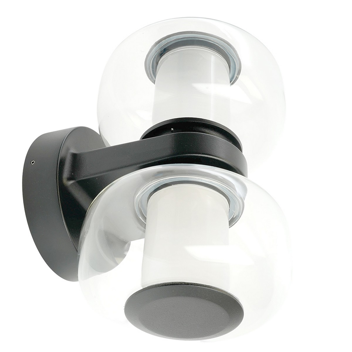 Уличные настенные светильники Светильник Feron DH1602 уличный светодиодный 24W 4000K черный 51989 