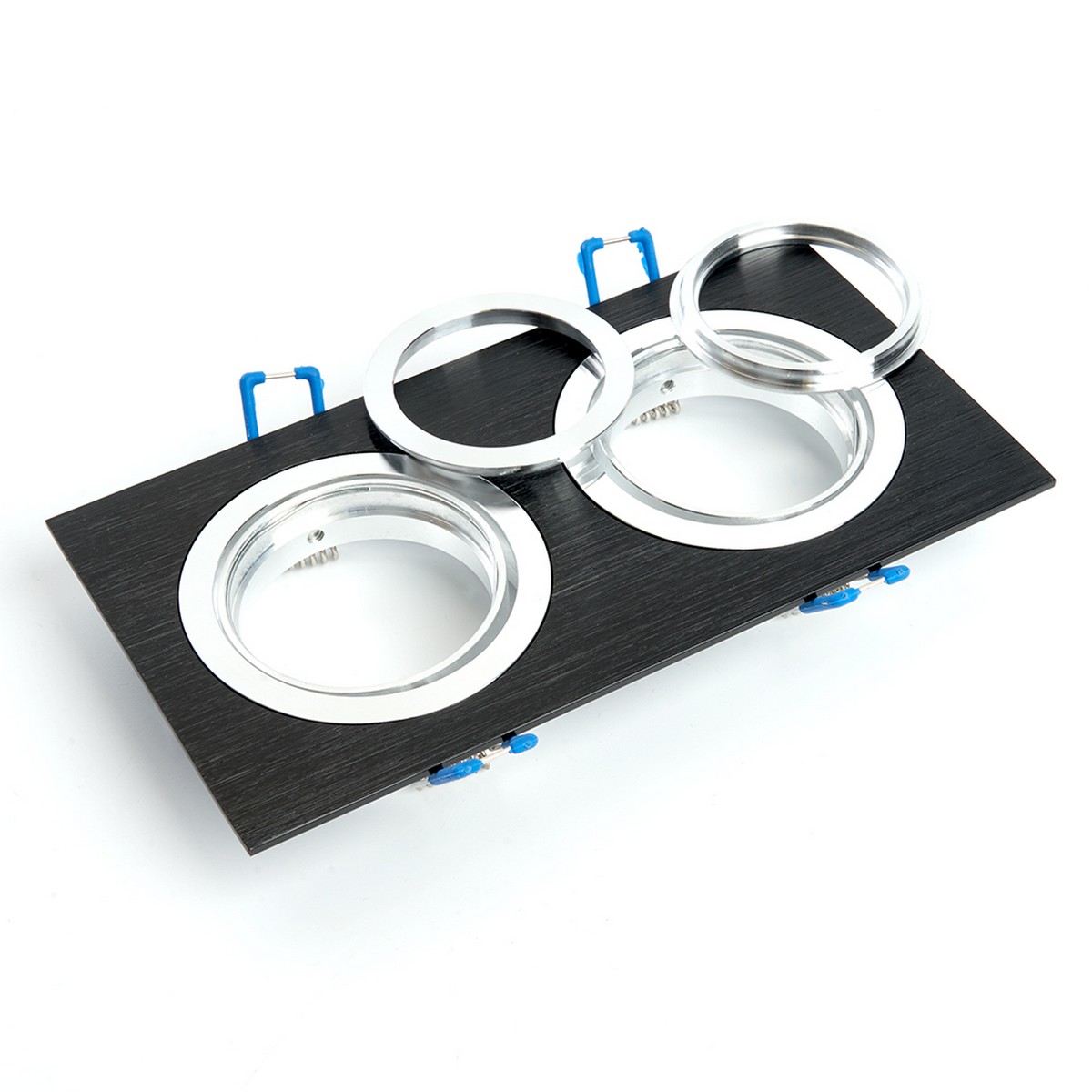 Встраиваемые светодиодные светильники Светильник встраиваемый Feron DL2802 MR16 черный 32641 