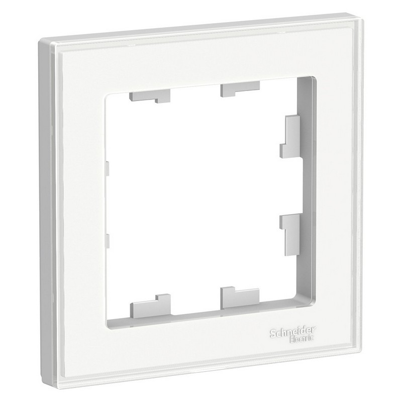 AtlasDesign Белый Рамка Systeme Electric AtlasDesign Art Бел 1-ая ATN200101