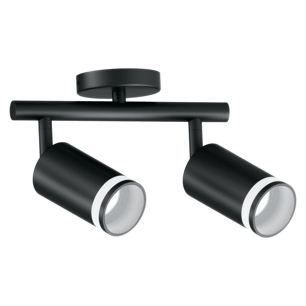 Светильники споты светодиодные Светильник спот Feron ML232 настенно-потолочный GU10 черный 41489